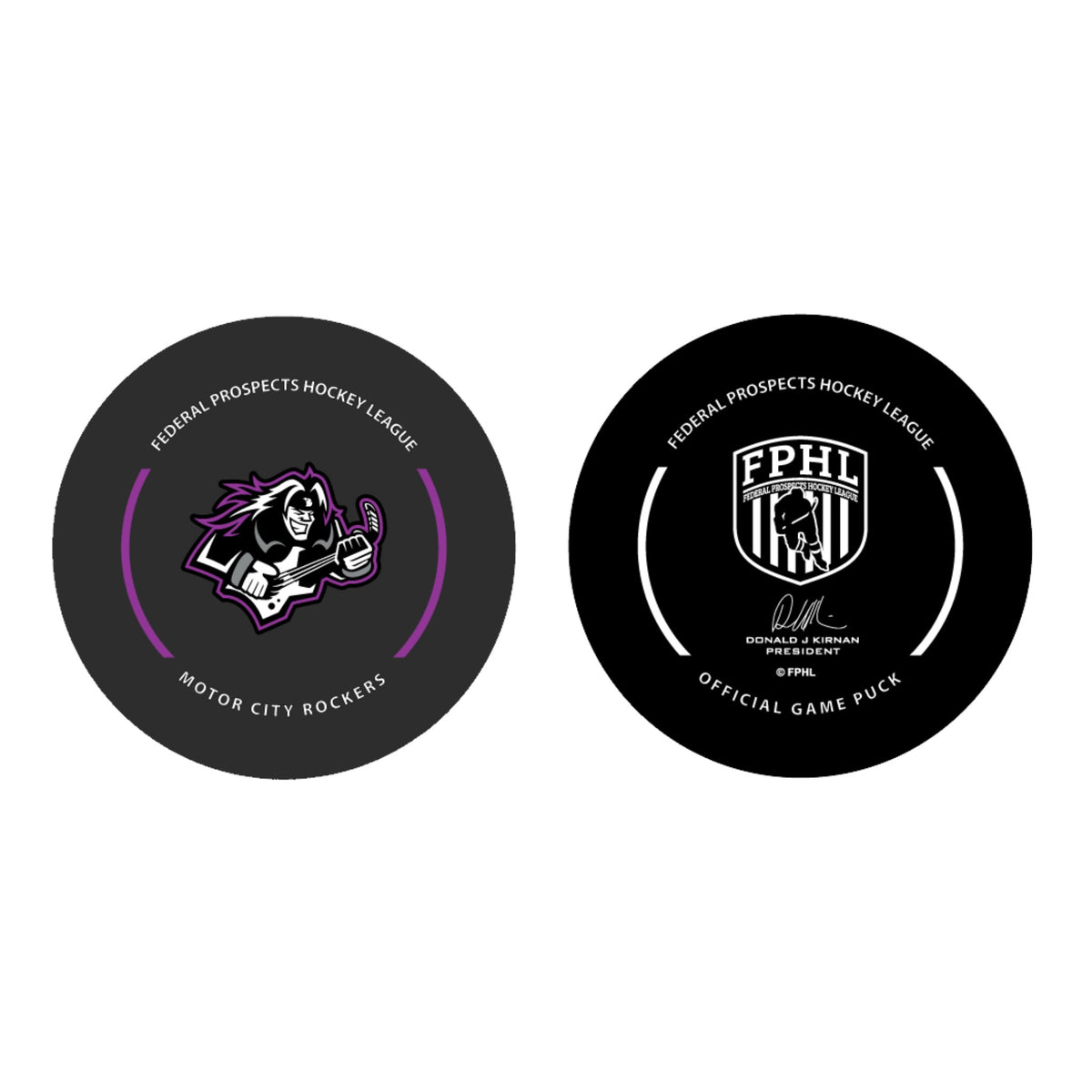 Official 2023/2024 Rockers Game Puck