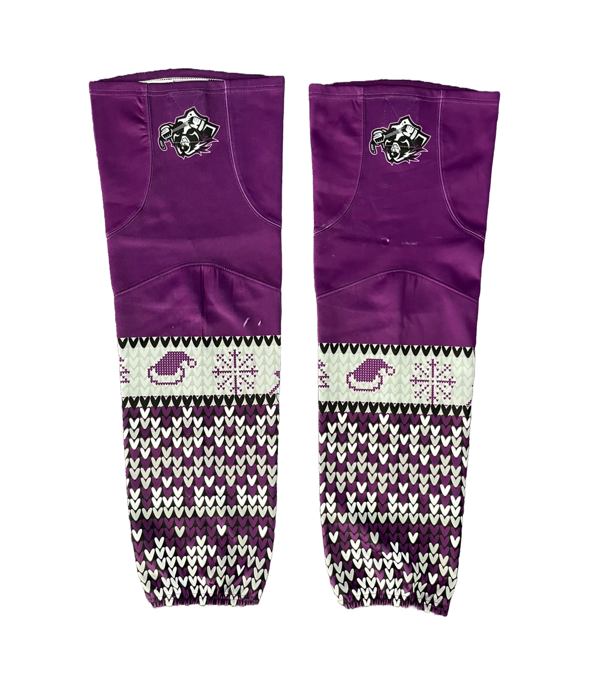 "Ugly Christmas Sweater" Game Worn Specialty Socks