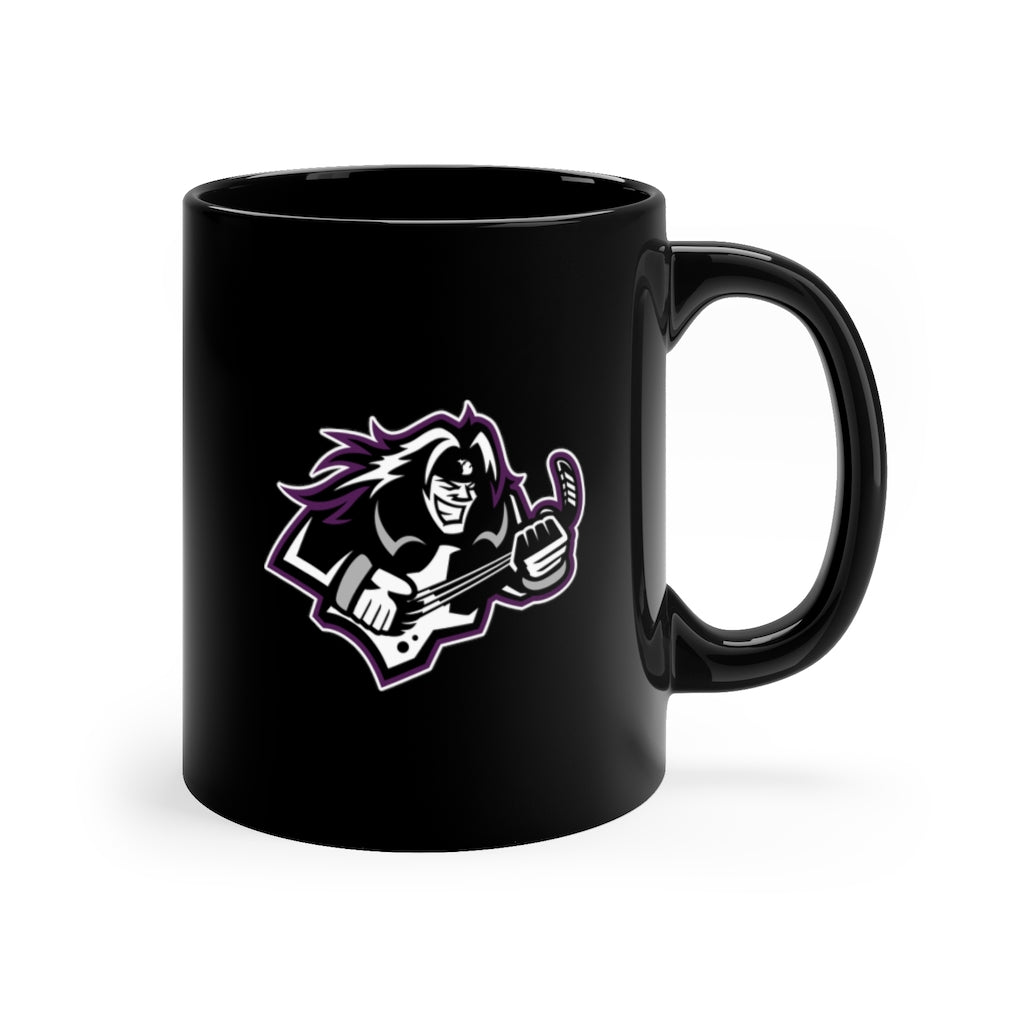 Black Coffee Mug with alternate Rockers logo